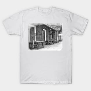 Train Station Platform T-Shirt